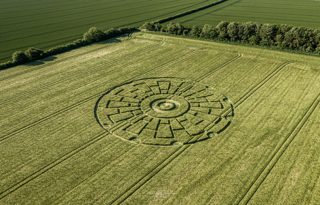 aerial of Sixpenny Handley