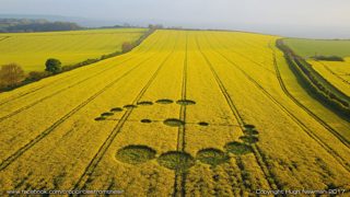 aerial of Willoughby Hedge from ccc