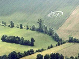 aerial of Rauwiller from ccc