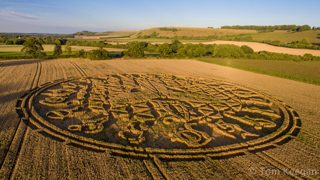 aerial of Ansty from ccc