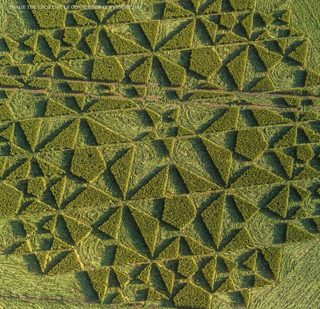 aerial of Martinsell Hill