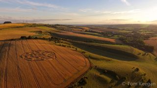 aerial of Ranscomb Bottom from ccc