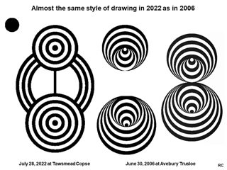 diagram of Tawesmead Copse from ccc
