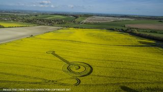 aerial of Cherhill from ccc