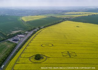 aerial of Willoughby Hedge