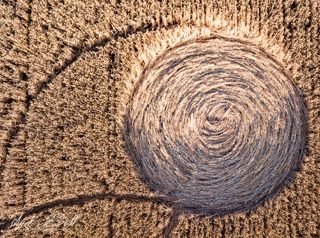 aerial of Muncombe Hill from ccc