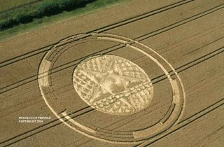aerial of Cherington from ccc