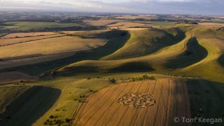 aerial of Ranscomb Bottom from ccc