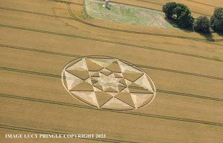 aerial of Winchester from ccc