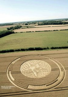 aerial of Cherington from ccc