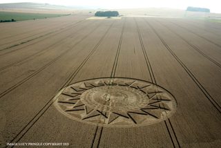 aerial of Roundway Hill
