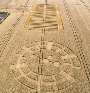 aerial of Fonthill Bishop