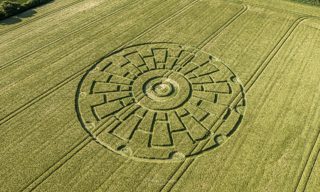 aerial of Sixpenny Handley