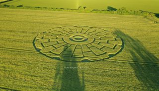 aerial of Sixpenny Handley