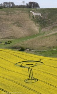 aerial of Cherhill from ccc