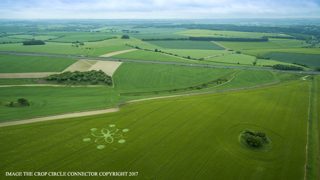 aerial of Chicklade from ccc