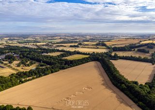 aerial of Liddington