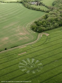 aerial of Stitchcombe