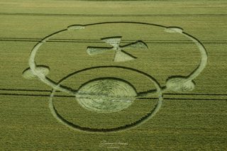 aerial of Wilton from ccc