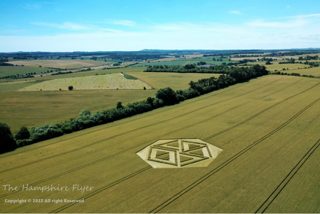 aerial of Froxfield from ccc