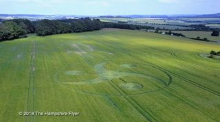 aerial of Keysley Down