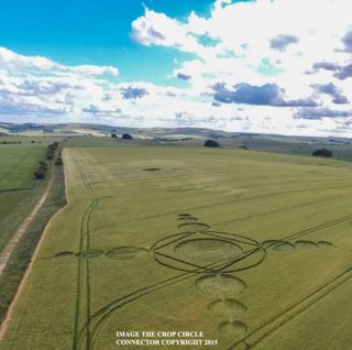 aerial of Avebury