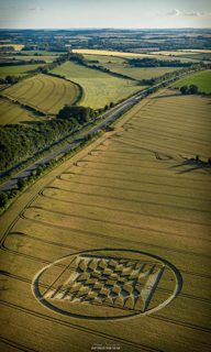 aerial of Micheldever from ccc