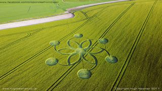 aerial of Chicklade from ccc