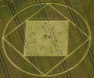 aerial of Etchilhampton from ccc