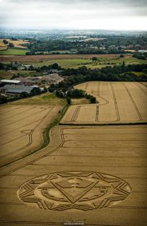aerial of Etchilhampton from ccc