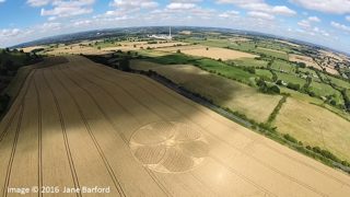 aerial of Westbury from ccc