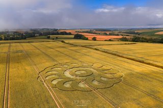aerial of Lime Regis