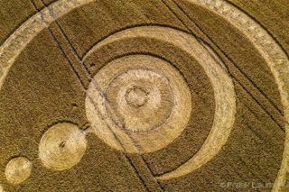 aerial of Cley Hill