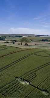 aerial of Waden Hill from ccc