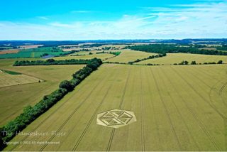 aerial of Froxfield from ccc