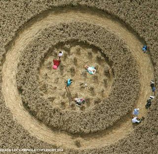 aerial of Hackpen Hill