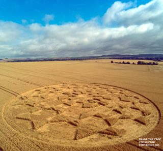aerial of Etchilhampton from ccc