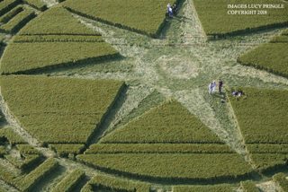 aerial of Ackling Dyke