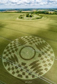 aerial of Farley Mount from ccc