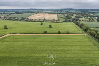 aerial of Chilton Candover