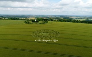 aerial of Farley Mount