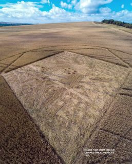 aerial of Etchilhampton from ccc