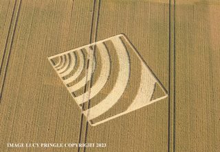 aerial of Winchester from ccc