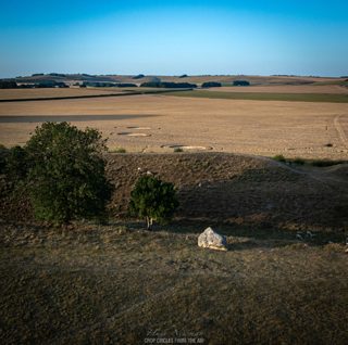 ground of Avebury Stone Circle from ccc