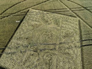 aerial of Etchilhampton from ccc