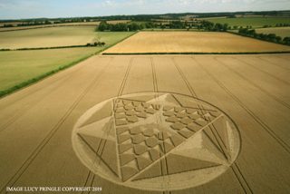aerial of Barton Stacy from ccc