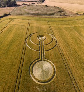 aerial of Bishopstone from ccc