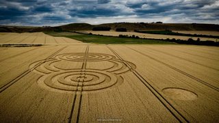 aerial of Tawesmead Copse from ccc
