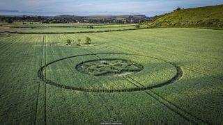 aerial of Sutton Veny