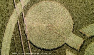 aerial of Coneybury Hill from ccc